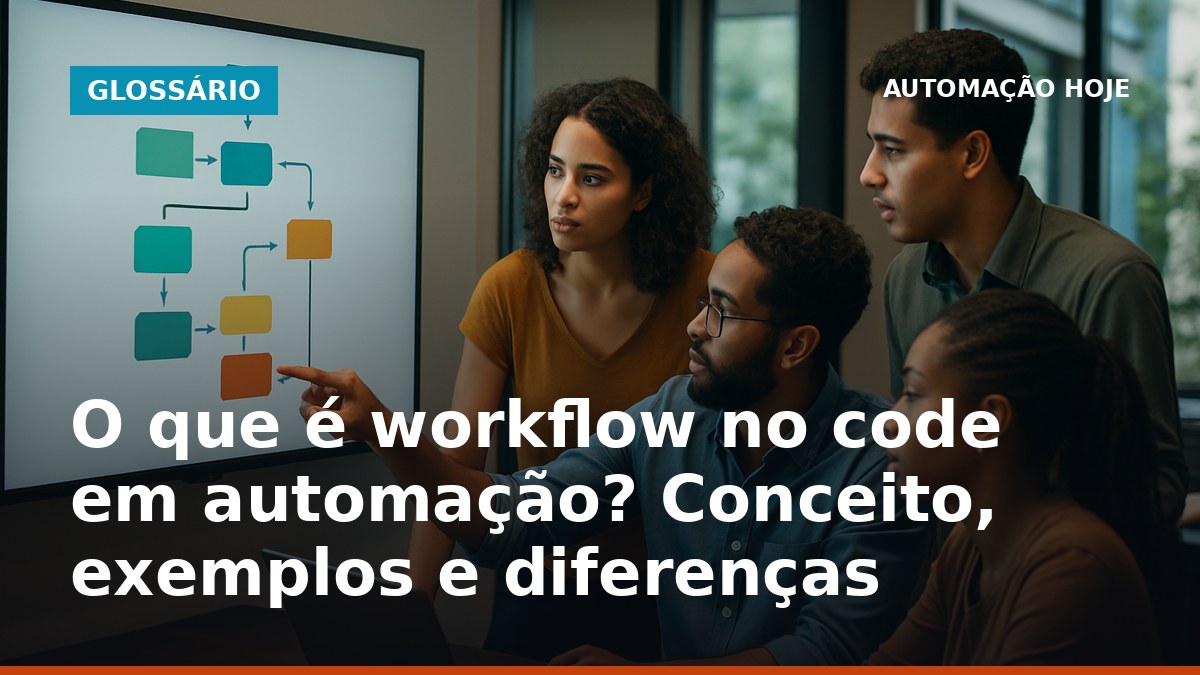 Profissionais brasileiros configurando workflow no code em ferramenta de automação visual